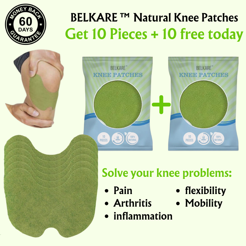 BELKARE™ Natural Knee Patches