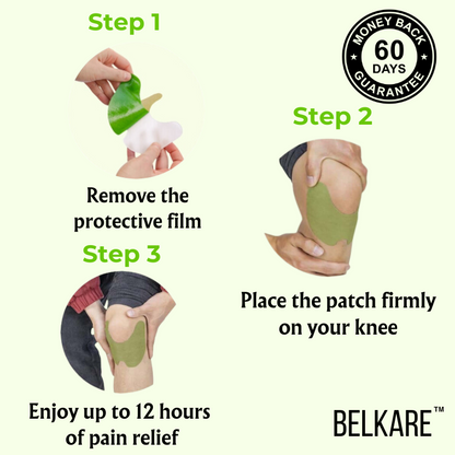 BELKARE™ Natural Knee Patches